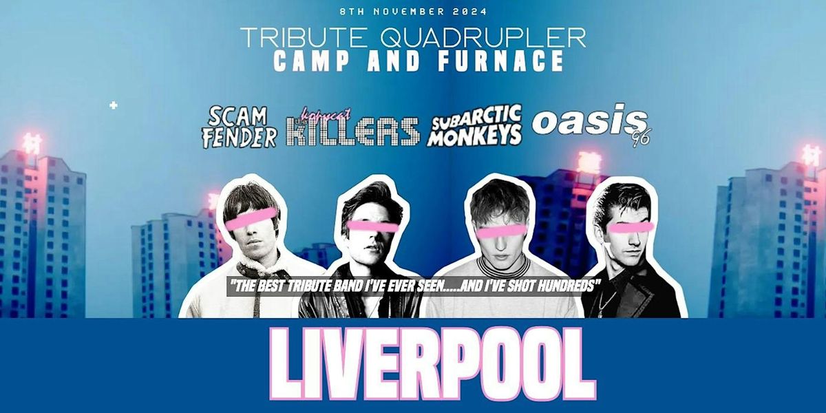 The Killers Tribute Band - Liverpool Camp and Furnace - 8th November 2024