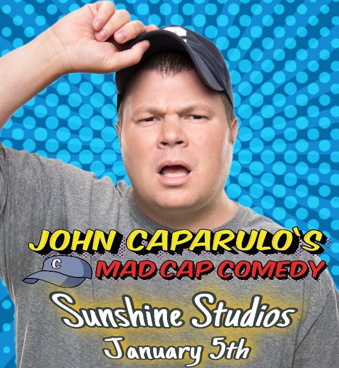 Comedian John Caparulo in Colorado Springs, CO at Sunshine Studios Live! Sunday, January 5th!