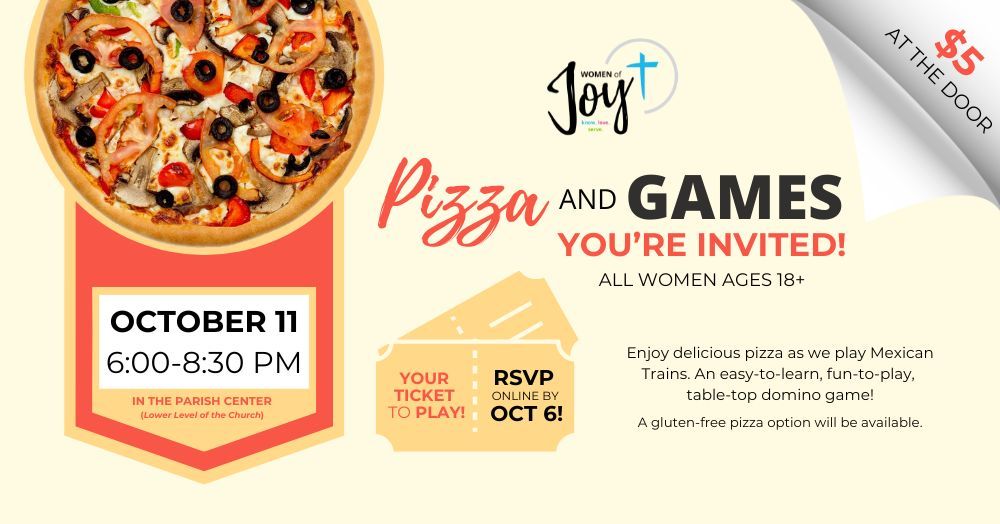 Women of Joy: Pizza & Games