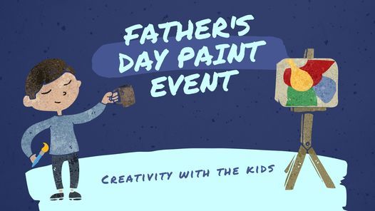 Father and Child Paint Experience
