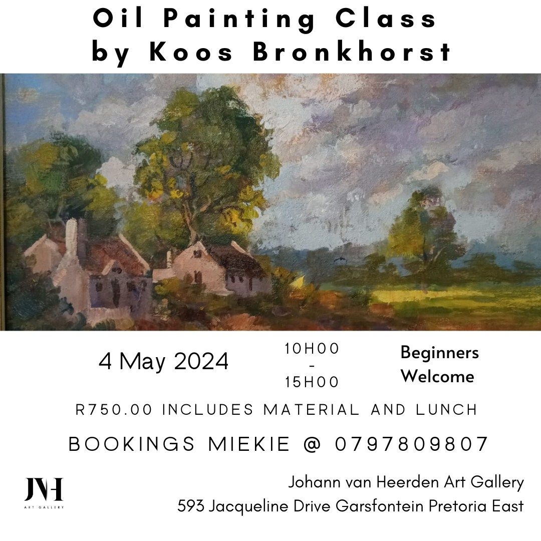 Oil Painting Class by Koos Bronkhorst