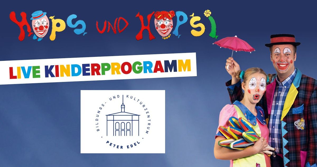 Clown Hops und Hopsi Kinderprogramm in Berlin-Wei\u00dfensee