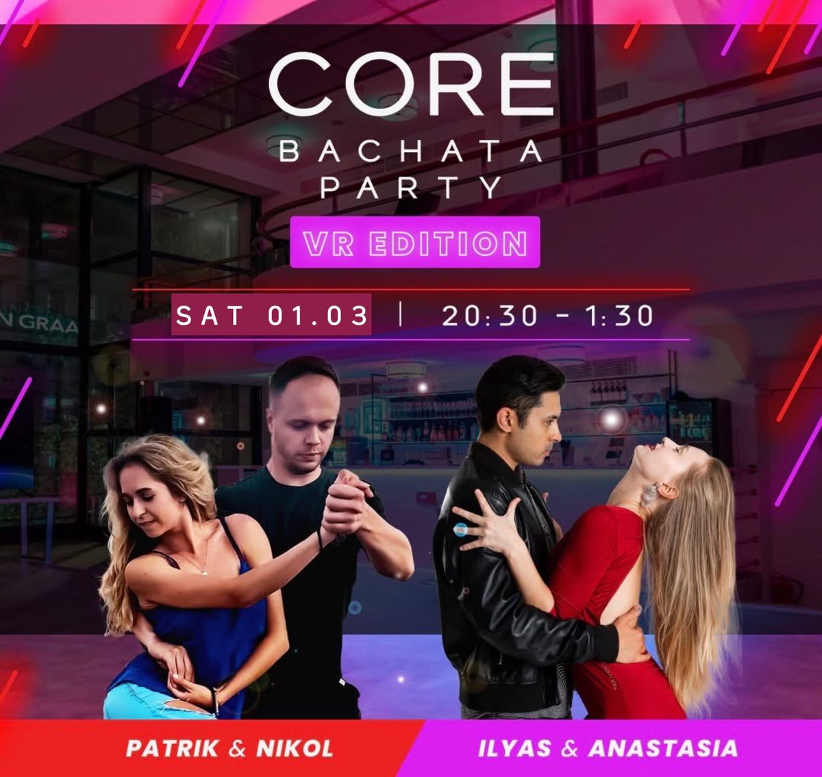 CORE BACHATA PARTY | Virtual Reality Edition 