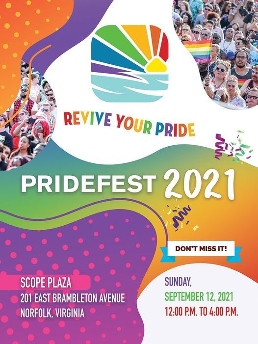Pridefest 21 Norfolk Scope 12 September 21