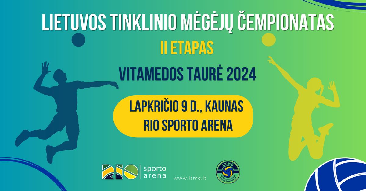 LTM\u010c V sezono II etapas. Vitamedos Taur\u0117 2024