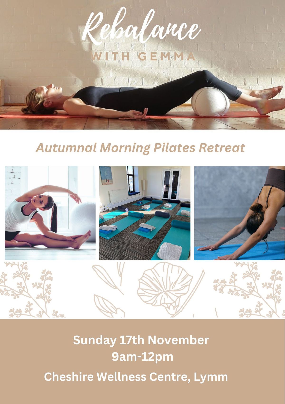 Pilates Retreat at Cheshire Wellness Centre