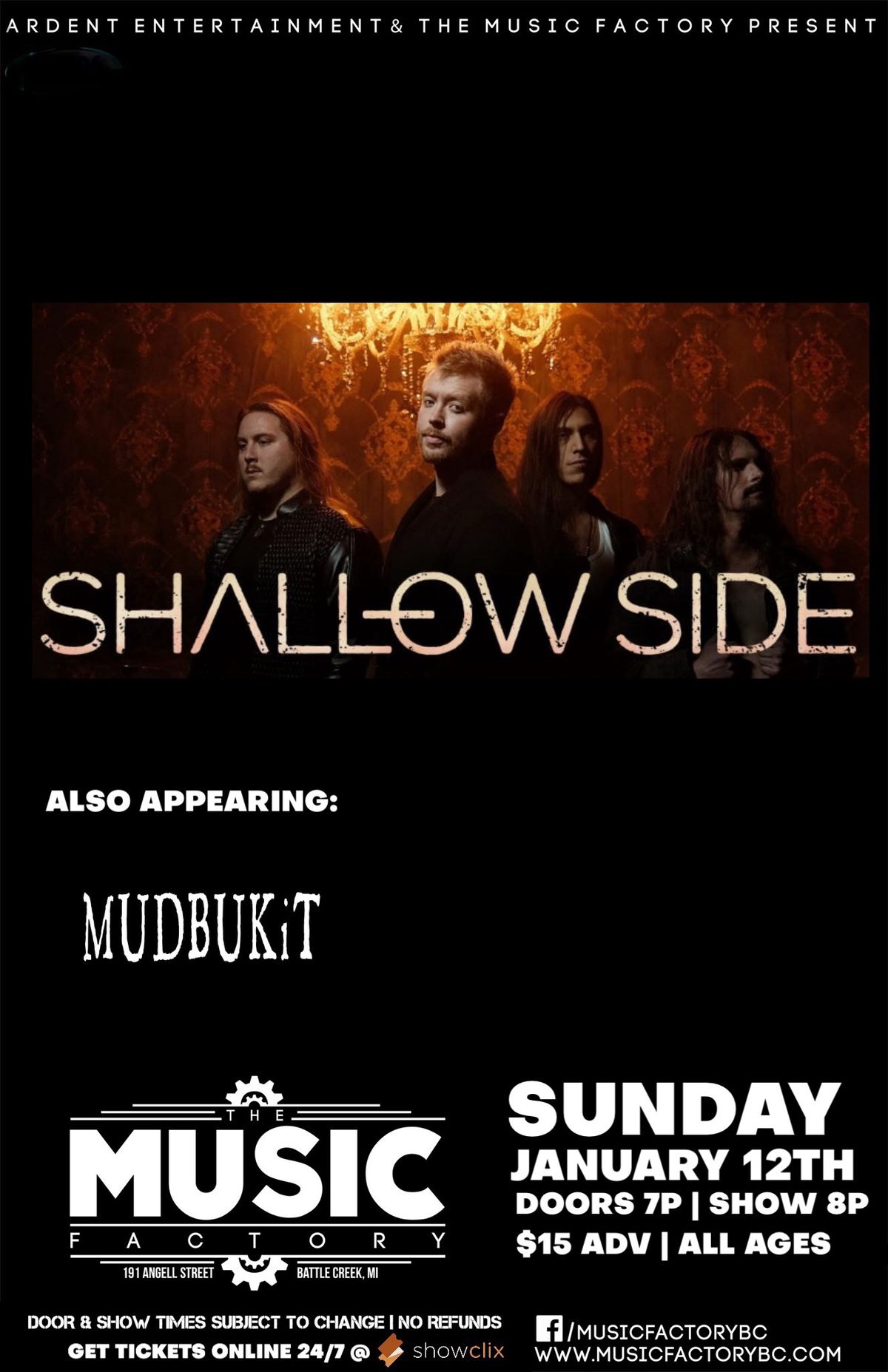 SHALLOW SIDE at The Music Factory in Battle Creek 