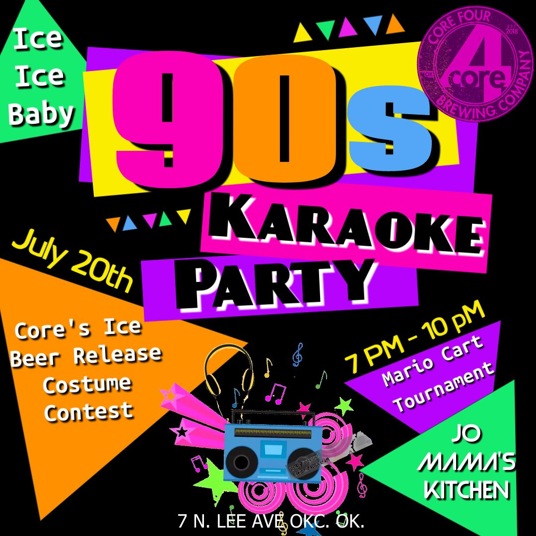 Ice Ice Baby 90's Karaoke Party