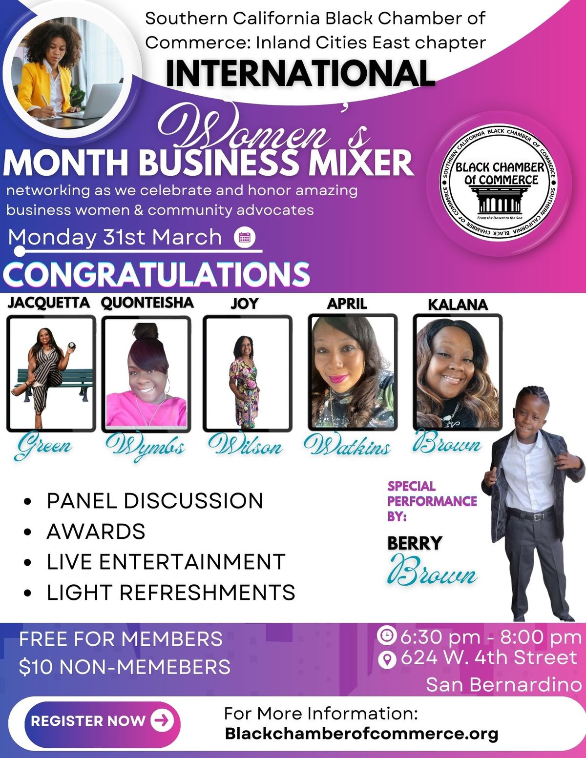 Networking Mixer National Women\u2019s Month Celebration