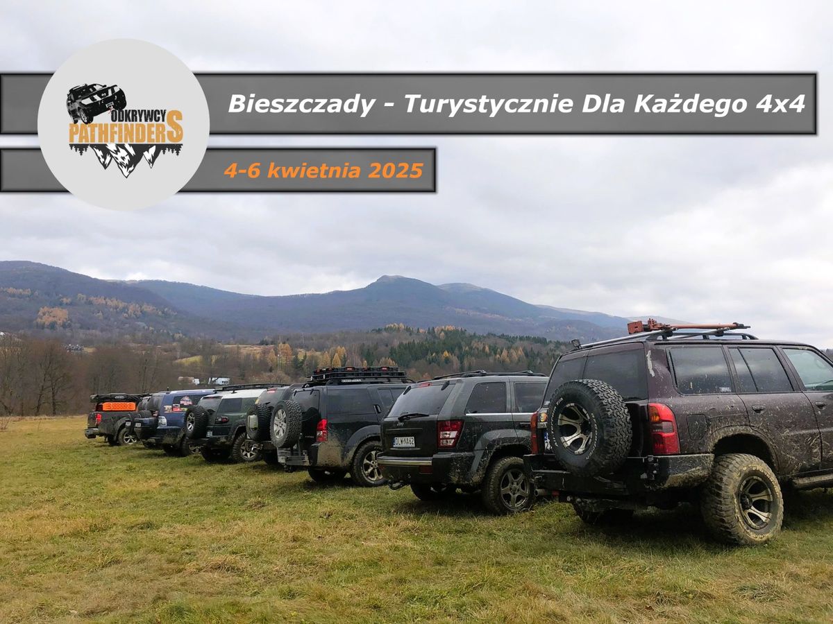 Bieszczady - Turystycznie dla ka\u017cdego 4x4