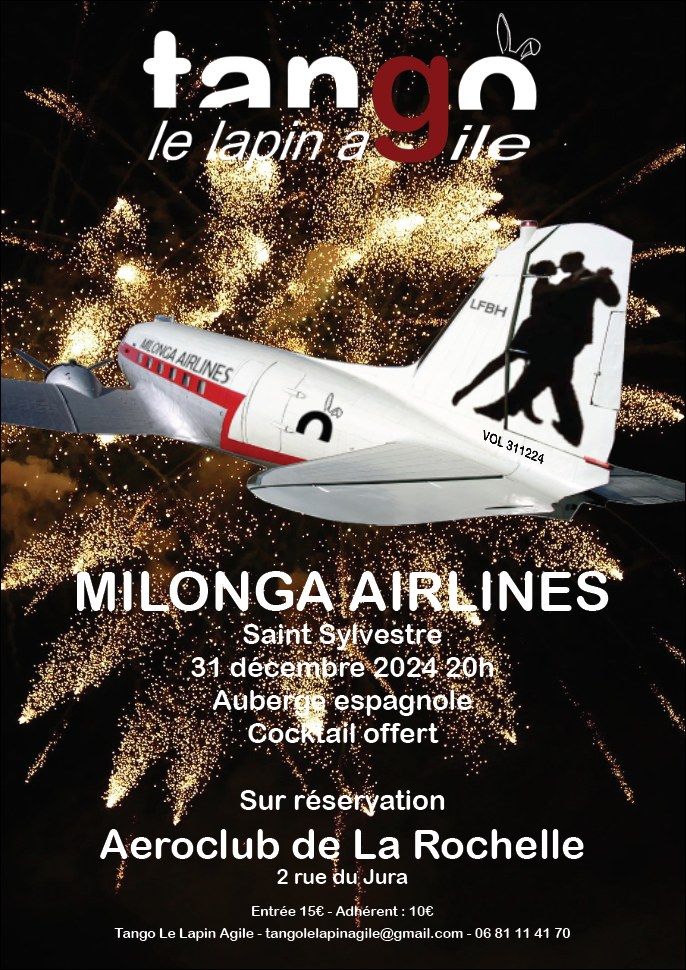 Milonga Airlines de la Saint Sylvestre