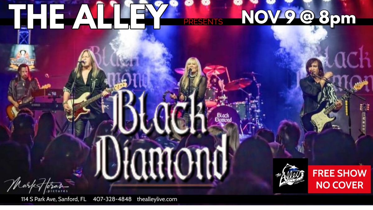 BLACK DIAMOND | Live Music at the Alley & Fuel BBQ in Downtown Sanford