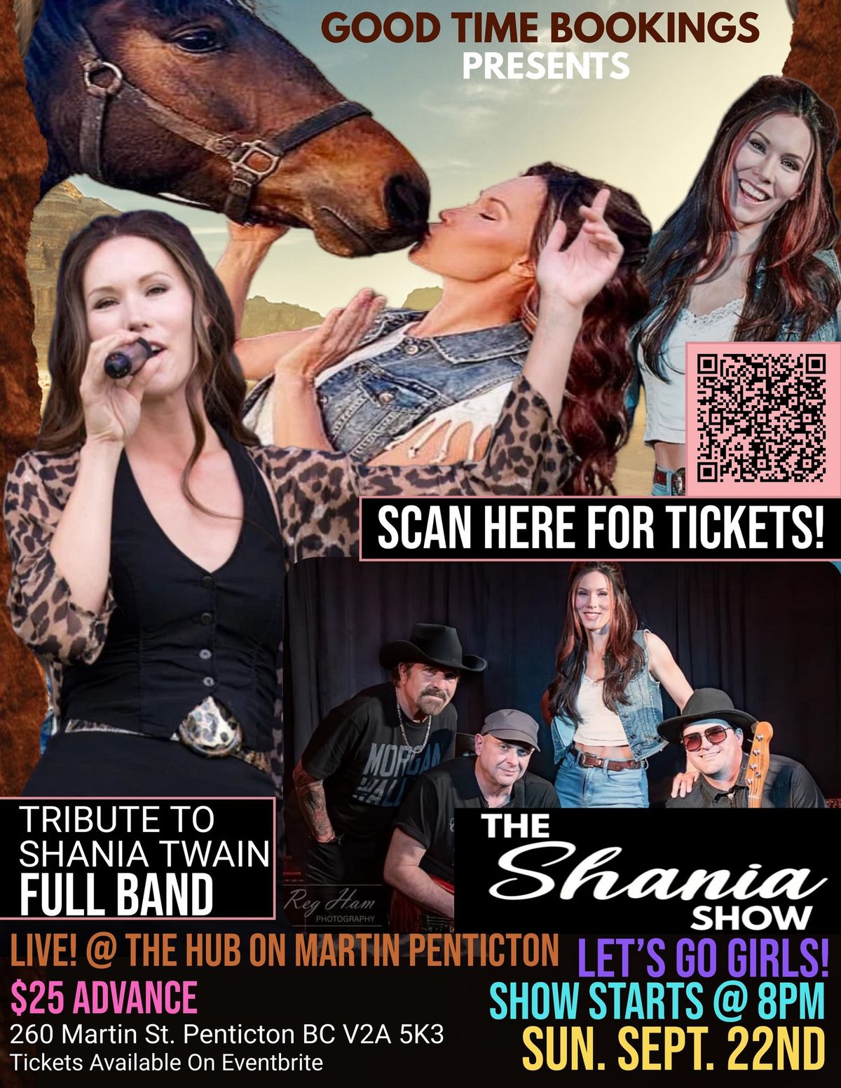 THE SHANIA SHOW (SHANIA TWAIN TRIBUTE) LIVE @ THE HUB ON MARTIN PENTICTON 