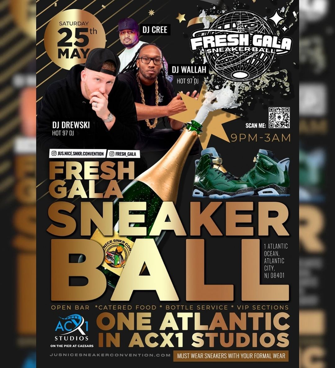 Fresh Gala presented by ACX1 Studios and Jus Nice Sneaker Convention