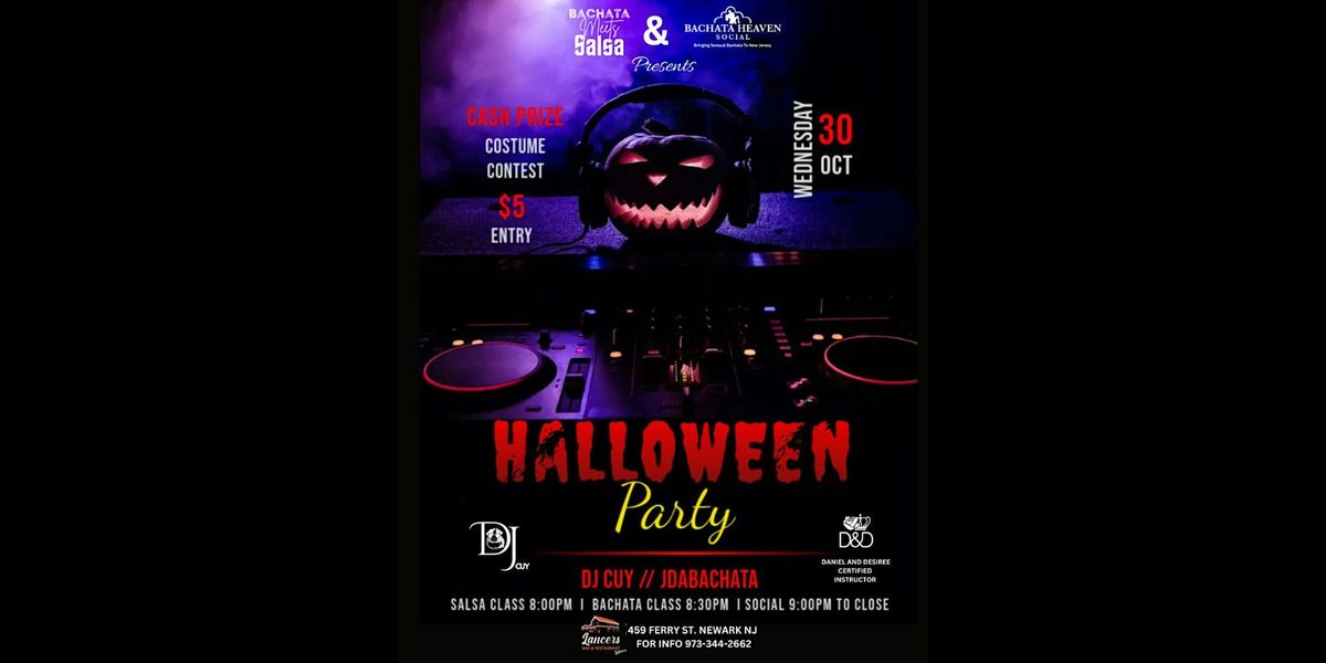 Halloween Party ($5 ENTRY, CASH PRIZE COSTUME CONTEST)