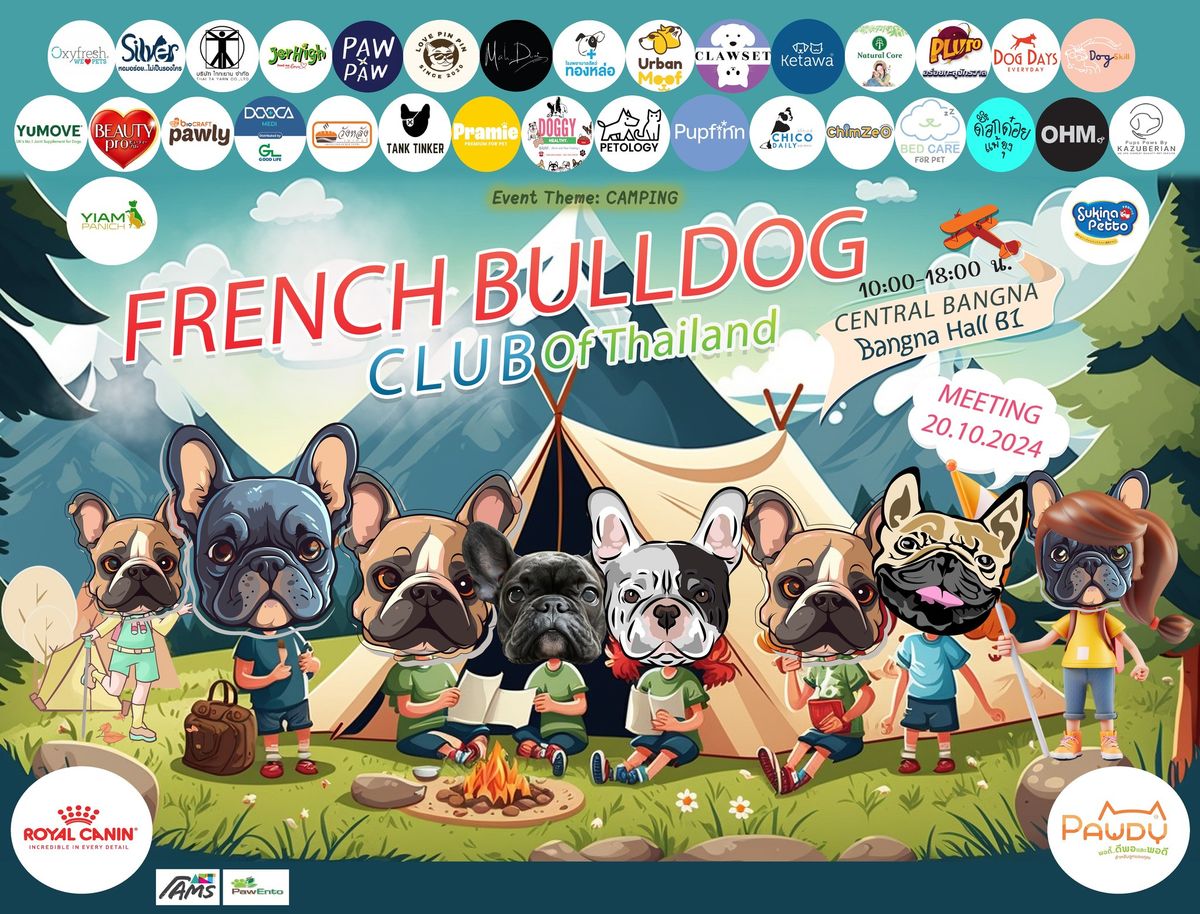 Frenchbulldog Club Of Thailand Meeting 2024 @ Central Bangna