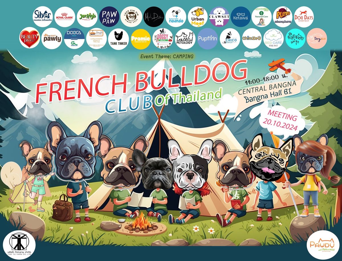 Frenchbulldog Club Of Thailand Meeting 2024 @ Central Bangna