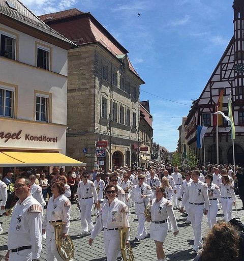 Gro\u00dfer Annafestzug Forchheim 