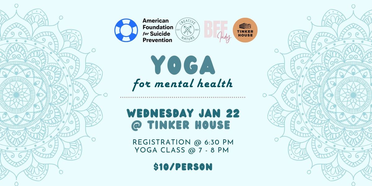 Yoga for MentalHealth 2025 Kick-off Fundraising AFSP