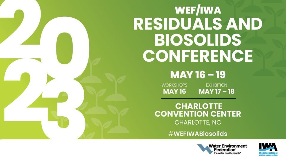 WEF\/IWA Residuals and Biosolids Conference 2023