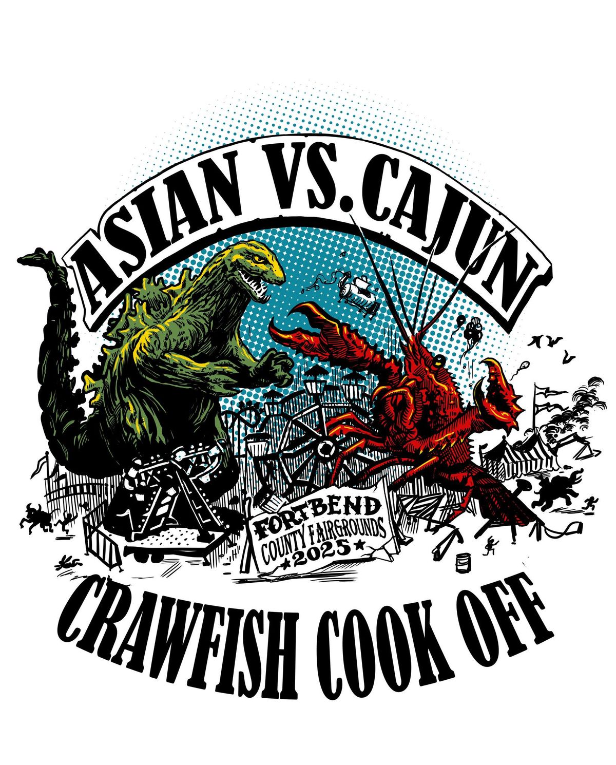 8th annual Asian vs Cajun crawfish cook off