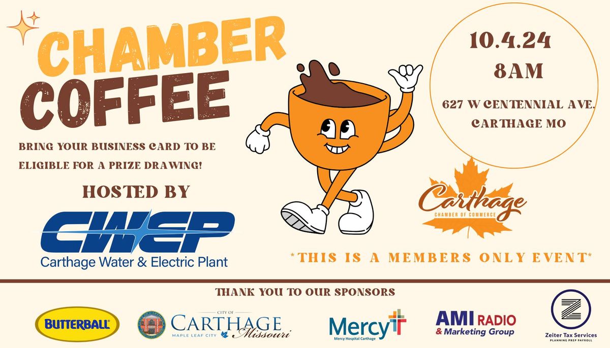 Chamber Coffee-Carthage Water & Electric