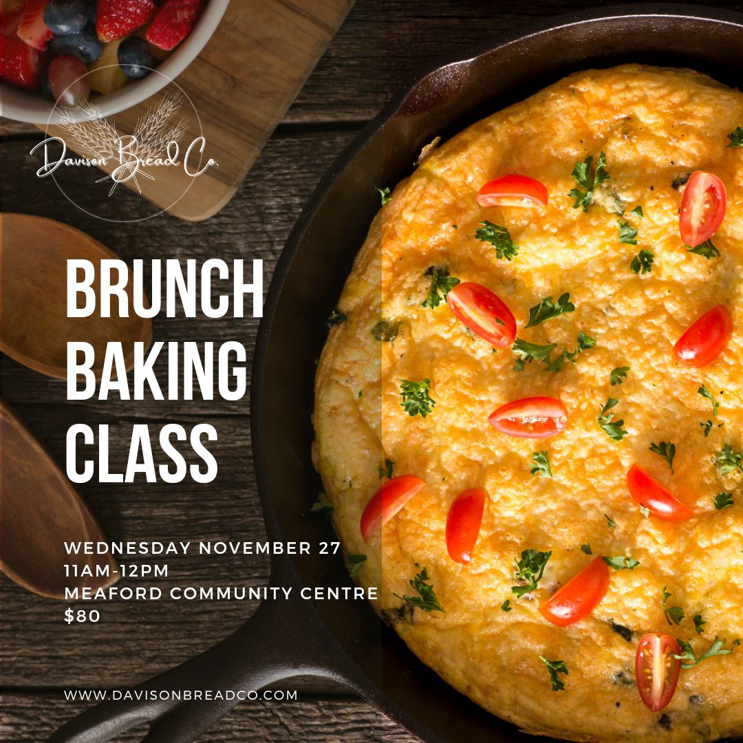 Brunch Baking Class