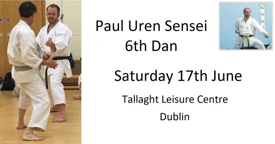 HDKI Ireland Summer Seminar - Paul Uren 6th Dan
