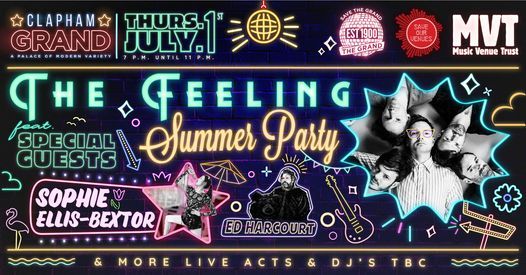 The Feeling Summer Party with Special Guests!