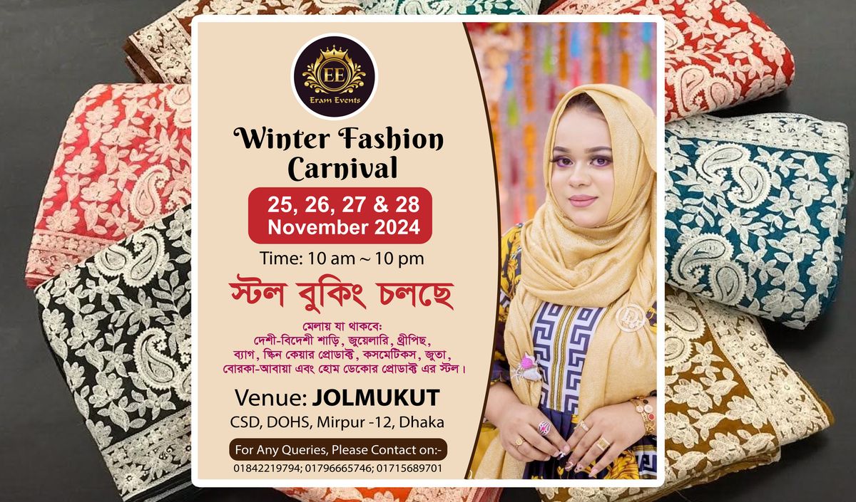 Winter Fashion Carnival Organized by Eram Events