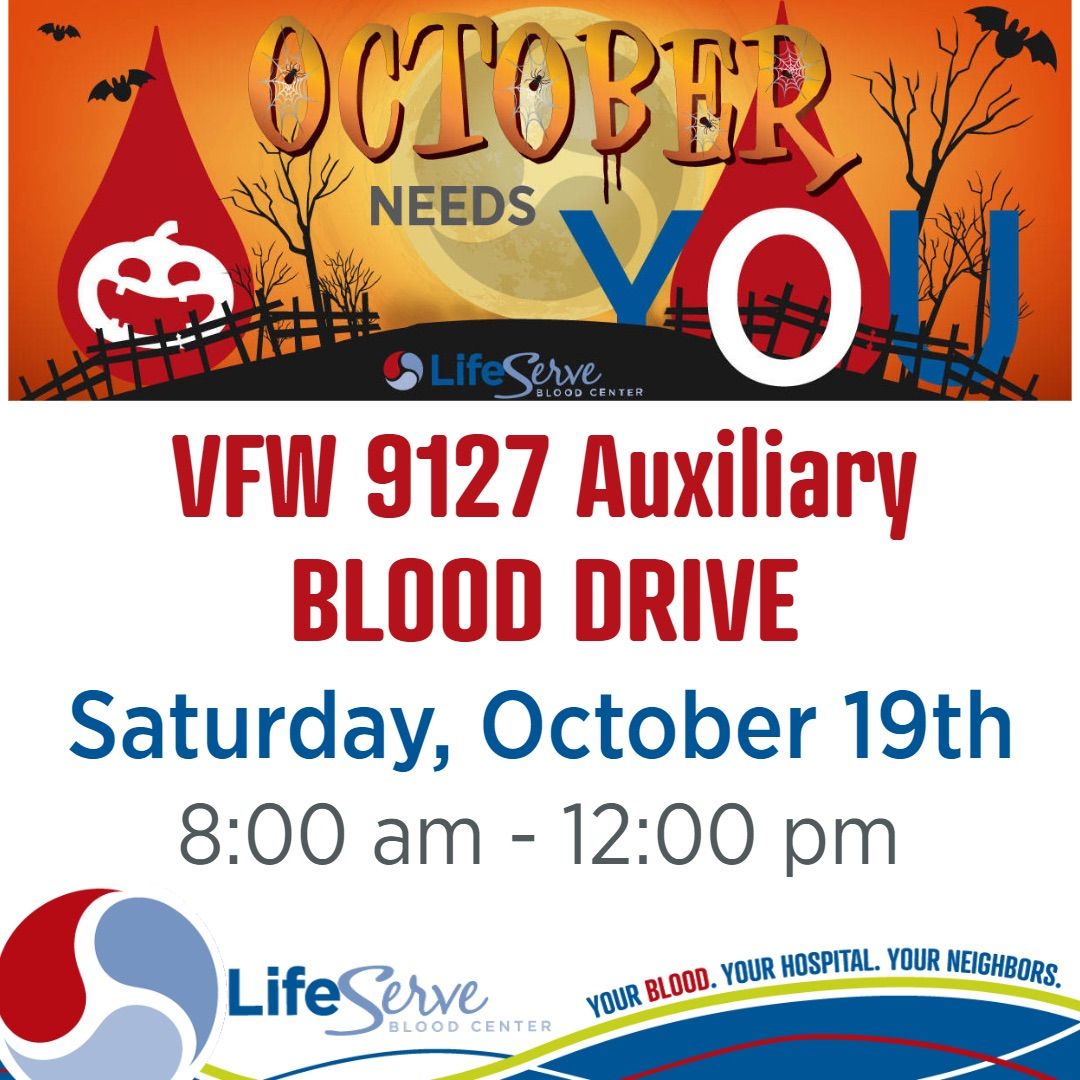 VFW 9127 Auxiliary Blood Drive 