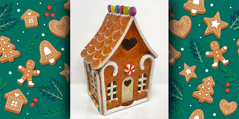 Ceramic Gingerbread House Workshop