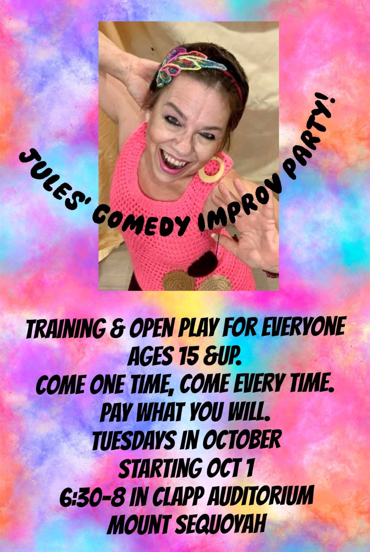 Jules\u2019 Comedy Improv Party! 