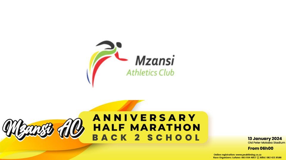 Mzansi AC Anniversary Half Marathon 2024 LP (Timed by Peak Timing