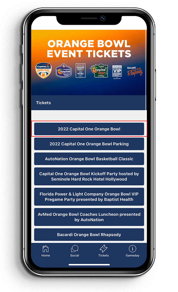 Orange Bowl at Hard Rock Stadium