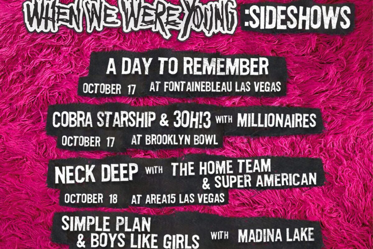 When We Were Young Sideshow: A Day To Remember