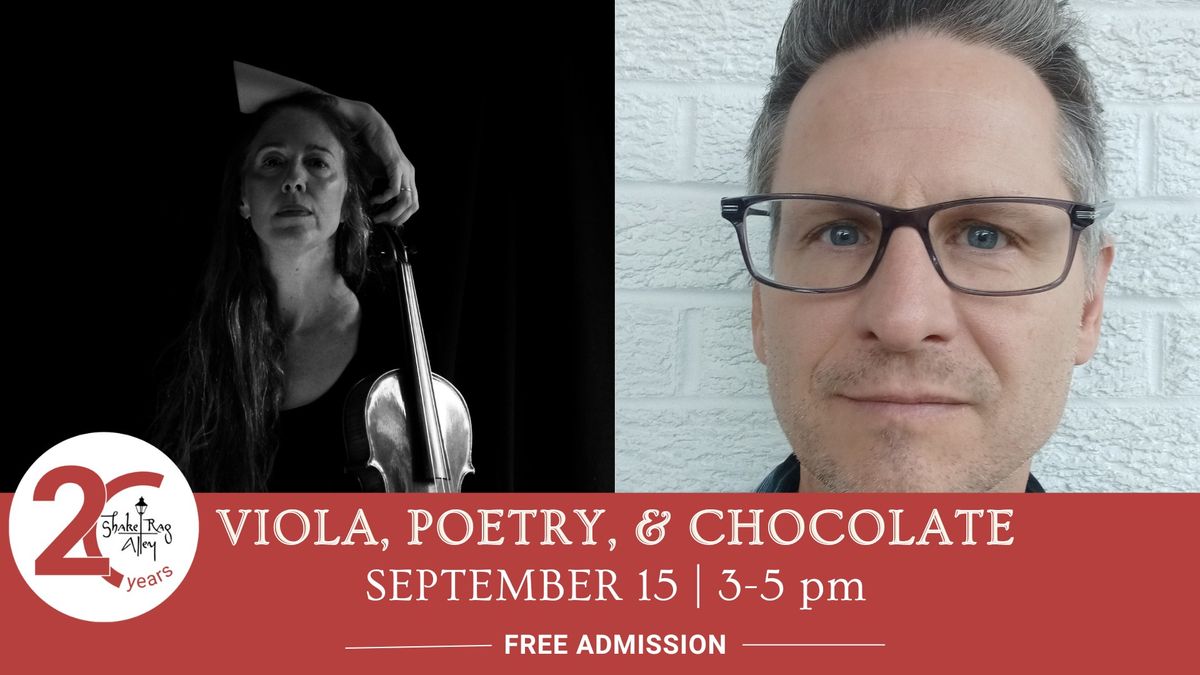 Viola, Poetry, & Chocolate at Alley Stage