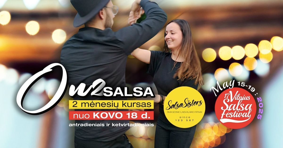 Salsa On2 kursas \/ pasiruo\u0161k Vilniaus Salsos Festivaliui!