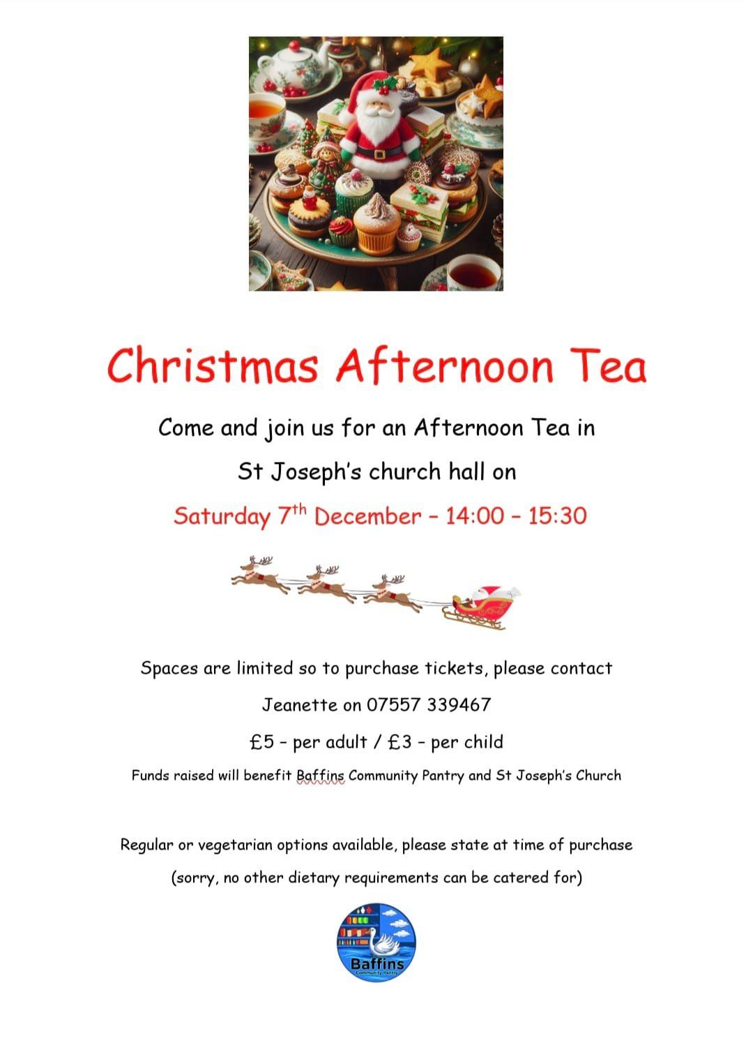 Christmas Afternoon tea