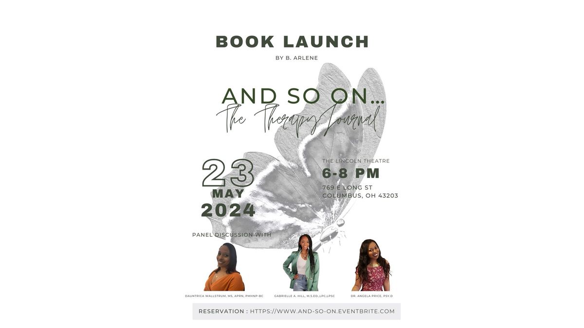 And So On\u2026 Book Launch