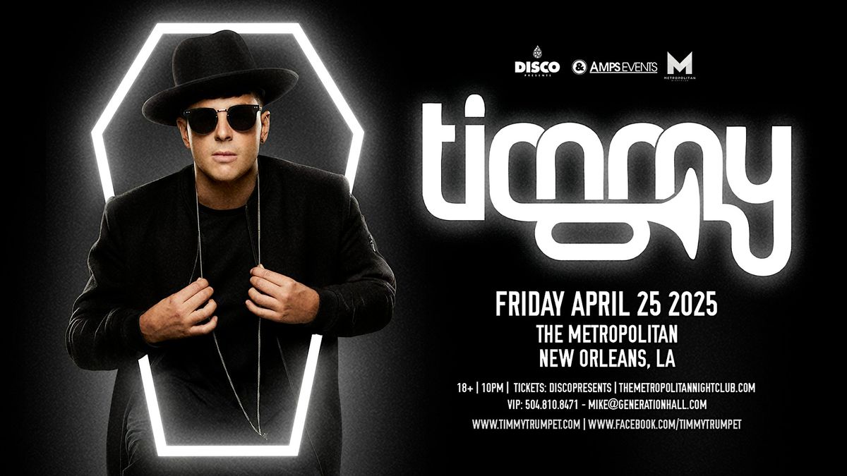 TIMMY TRUMPET - Live at the Metropolitan NOLA