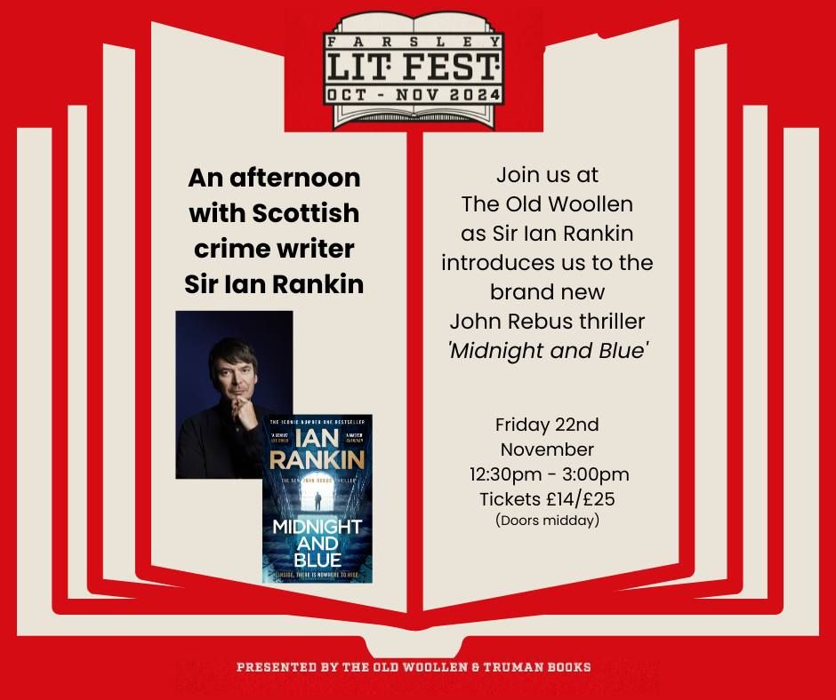 An afternoon with Scottish crime writer Sir Ian Rankin