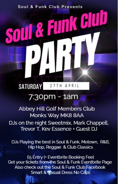 Soul & Funk Club  Party 