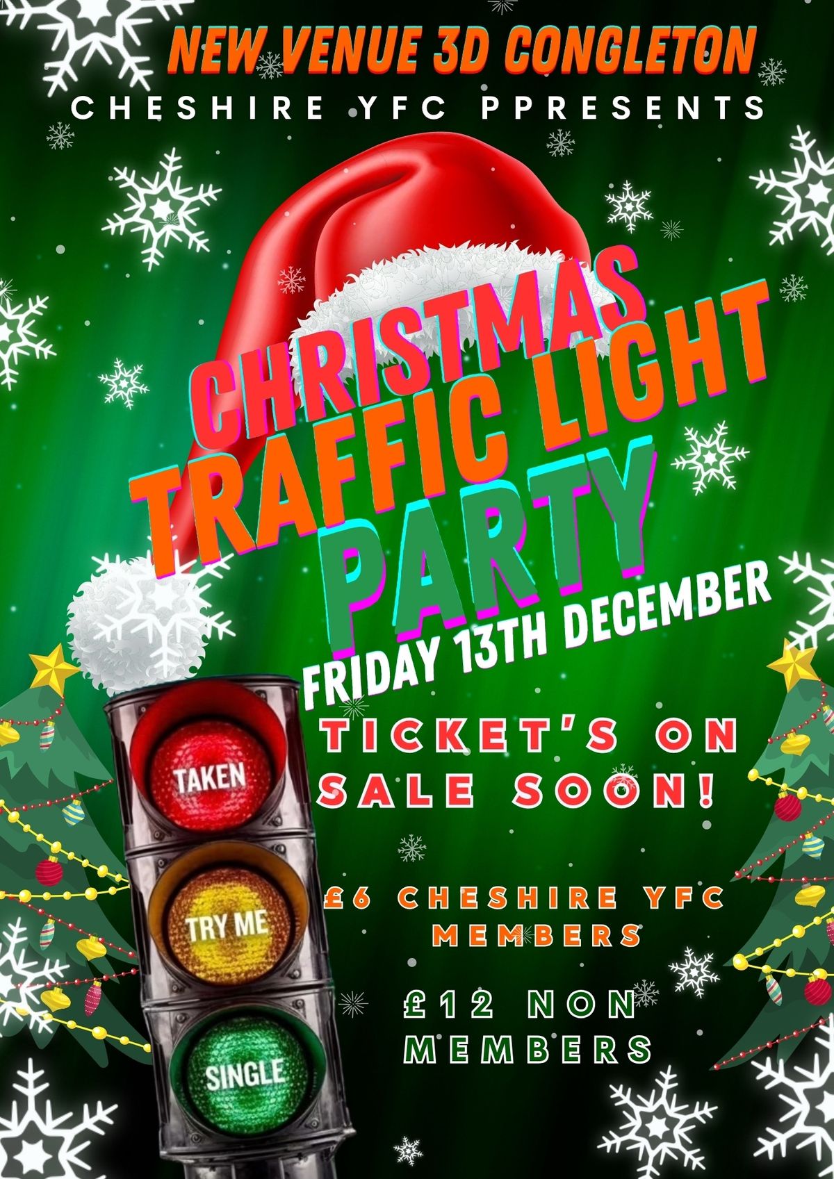 Cheshire YFC Christmas Traffic Light Party