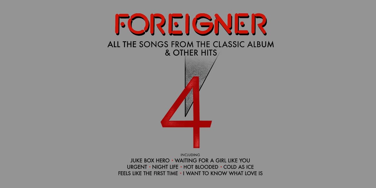 Parking Feels Like the First Time - Foreigner Tribute