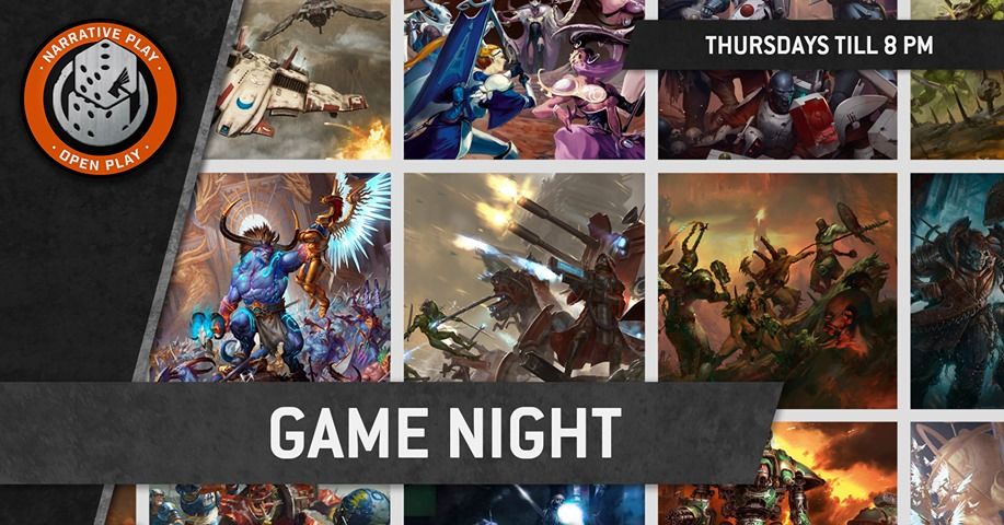 Thursday Games Night