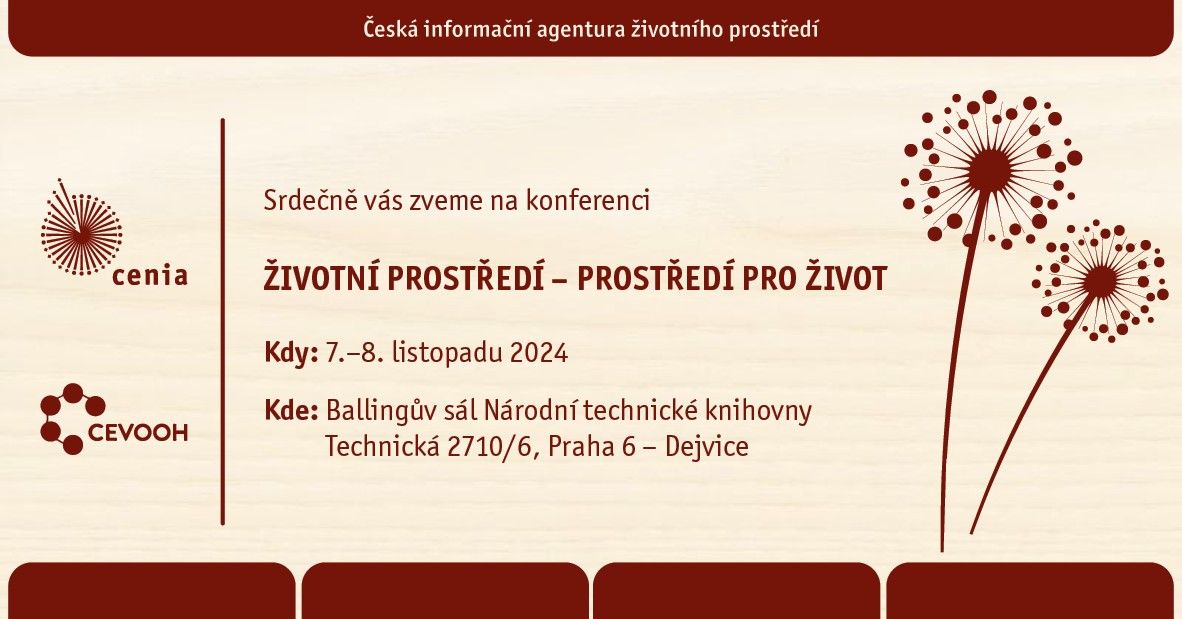 Konference \u017divotn\u00ed prost\u0159ed\u00ed - prost\u0159ed\u00ed pro \u017eivot