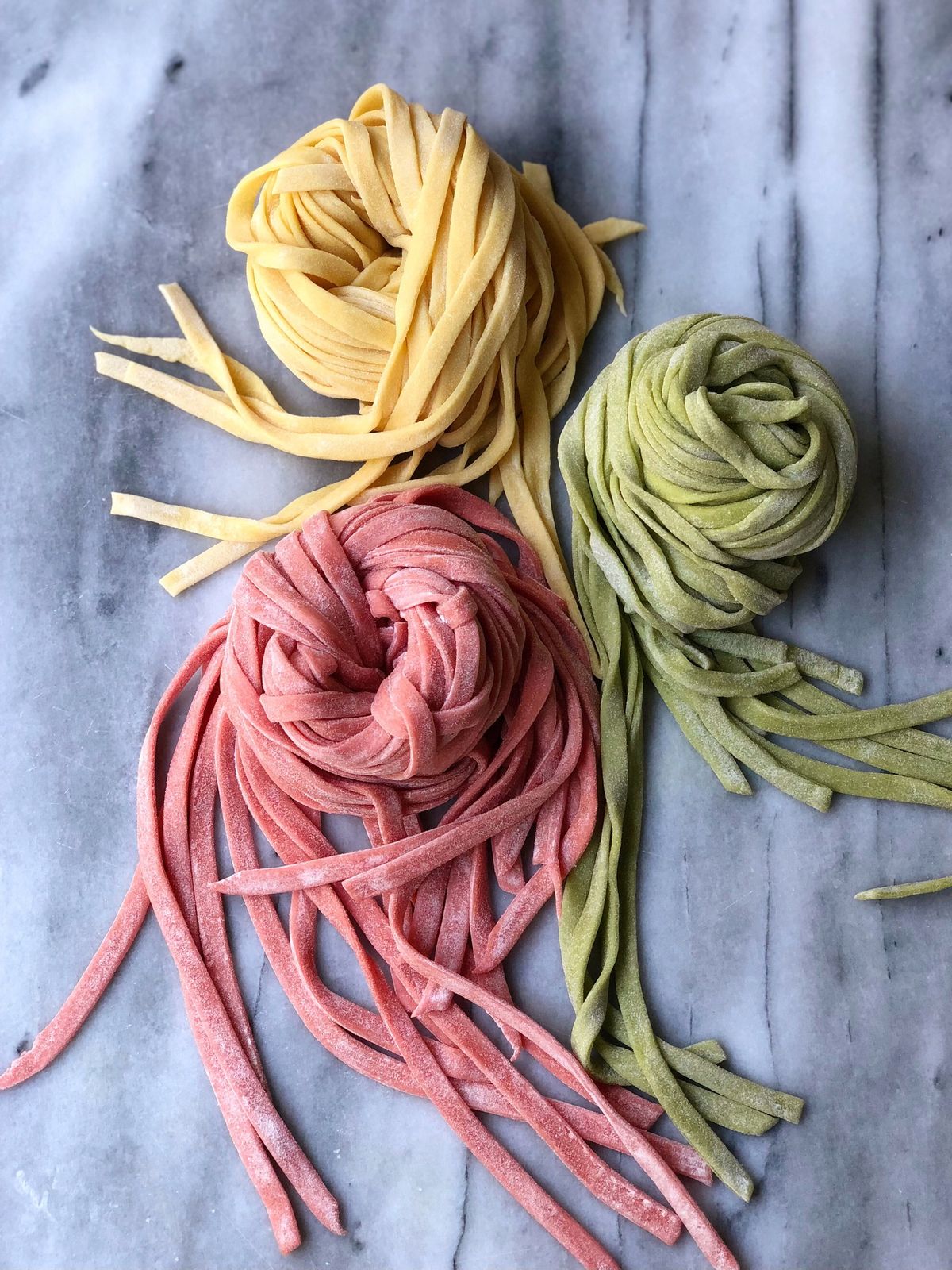 TRI-COLORED FRESH PASTA COOKING CLASS