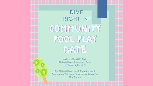 Community Pool Play Date