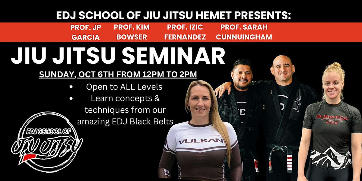 EDJ Black Belt Seminar